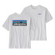 Pánské tričko Patagonia P-6 LOGO RESPONSIBILI-TEE  - bílá