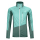 Dámska bunda Ortovox WESTALPEN SWISSWOOL HYBRID  - zelená
