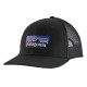 Kšiltovka Patagonia P-6 LOGO LOPRO TRUCKER HAT  - černá