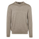 Pánsky sveter Stöckli MEN SWISS MADE KNITTED PULLOVER  - svetlo hnedá