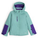 Dievčenská lyžiarská bunda Spyder MILA  - svetlo modrá