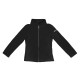 Dievčenská mikina PinBina JUNIOR FLEECE JACKET  - čierna