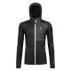 Dámská mikina Ortovox FLEECE HOODY  - černá