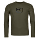 Pánske funkčné tričko Ortovox 150 COOL MTN SILHOUETTE  - khaki