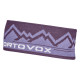Čelenka Ortovox PEAK HEADBAND  - fialová