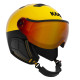 Lyžařská helma Kask PIUMA-R MONTECARLO VISOR  - žlutá