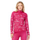 Dámska mikina Krimson Klover DRIFTER  - tmavo ružová