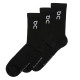 Ponožky On LOGO SOCK HIGH 3 PÁRY  - čierna