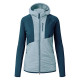 Dámska bunda Martini Sportswear HILLCLIMB HYBRID  - svetlo modrá