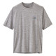 Pánske funkčné tričko Patagonia CAPILENE COOL DAILY GRAPHIC SHIRT  - svetlo šedá