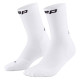 Dámské běžecké ponožky CEP RUN COMPRESSION 5.0  - bílá