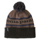 Čepice Patagonia POWDER TOWN BEANIE  - tmavě hnědá