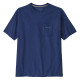 Pánske tričko Patagonia BOARDSHORT LOGO POCKET RESPONSIBILI-TEE  - tmavo modrá
