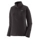 Dámska mikina Patagonia R1 AIR ZIP-NECK  - čierna