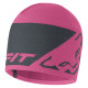Čepice Dynafit LEOPARD LOGO BEANIE  - tmavě růžová