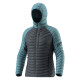 Pánská bunda Dynafit RADICAL DOWN RDS HOODED JACKET  - šedá