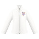 Dievčenská mikina Poivre Blanc W25-RUBY-BBGL MICRO FLEECE  - biela
