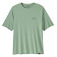 Pánske funkčné tričko Patagonia CAPILENE COOL DAILY GRAPHIC SHIRT  - svetlo zelená
