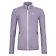 Dámska mikina Ortovox FLEECE JACKET  - svetlo fialová