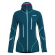 Dámska bunda Crazy BOOSTED PROOF 3L  - petrolejová