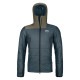 Pánská bunda Ortovox SWISSWOOL ZINAL JACKET  - tmavě šedá
