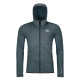 Pánská mikina Ortovox FLEECE HOODY  - tmavě šedá