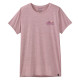 Dámske funkčné tričko Patagonia CAPILENE COOL DAILY SHIRT - TRAILCHECK  - ružová