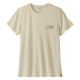 Dámske funkčné tričko Patagonia CAPILENE COOL TRAIL SHIRT - STRATAPEAKS  - béžová