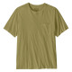 Pánské tričko Patagonia DAILY POCKET TEE  - khaki