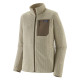 Pánská mikina Patagonia R1 AIR FLEECE JACKET  - béžová