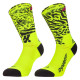 Běžecké ponožky Dynafit RUN WILD CREW  - světle zelená