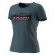 Dámské funkční tričko Dynafit TRANSALPER GRAPHIC SHIRT  - tmavě šedá