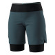 Dámské běžecké kraťasy Dynafit ULTRA 2IN1 SHORTS  - tmavě šedá