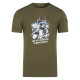 Pánské tričko Almgwand WALDALM  - khaki
