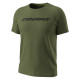 Pánské funkční tričko Dynafit TRAVERSE T-SHIRT  - tmavě zelená 