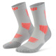 Dámske bežecké ponožky CEP RUN COMPRESSION 5.0  - svetlo šedá
