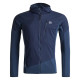 Pánská mikina Ortovox TRACE HYBRID JACKET  - tmavě modrá