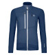 Dámská mikina Ortovox FLEECE GRID JACKET  - modrá