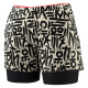 Dámske bežecké kraťasy Dynafit TRAIL 2IN1 SHORTS  - béžová
