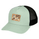 Kšiltovka Ortovox CORKY TRUCKER CAP  - světle zelená