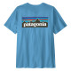 Pánské tričko Patagonia P-6 LOGO T-SHIRT  - modrá