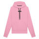 Dámská mikina On FOCUS TECH HOODIE  - světle růžová