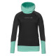 Dámská mikina Martini Sportswear WILDTRACK ROCK IN HYBRID HOODIE  - černá