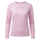 Dámske funkčné tričko Martini Sportswear FIRSTLINE DASH LS  - svetlo ružová