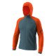Pánska mikina Dynafit RADICAL POLARTEC HOODED JACKET  - tmavo šedá