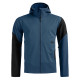 Pánska bunda Ortovox ORTLER SOFTSHELL PLUS JACKET  - tmavo modrá