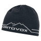 Čepice Ortovox PEAK BEANIE  - černá