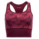 Dámska funkčná podprsenka Devold KVITEGGA TOP  - vínová