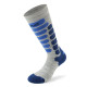 Chlapčenské lyžiarské ponožky Lenz SKIING KIDS 2.0  - modrá