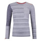 Dámske funkčné tričko Ortovox 185 ROCK'N'WOOL LONG SLEEVE  - svetlo šedá